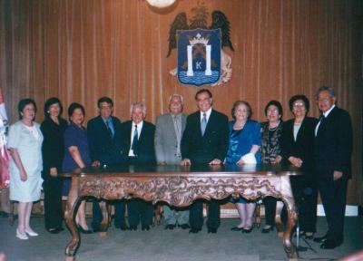 Junta Directiva del Club Yungay Trujillo 2004